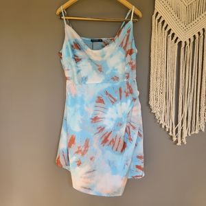 Nasty Gal | Right On Tie Dye Mini Dress 14